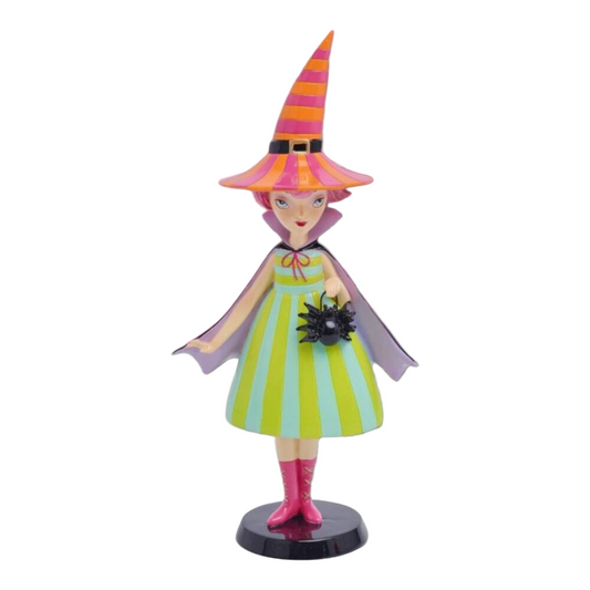 10in Witch with Orange Hat by December Diamonds Quirks!