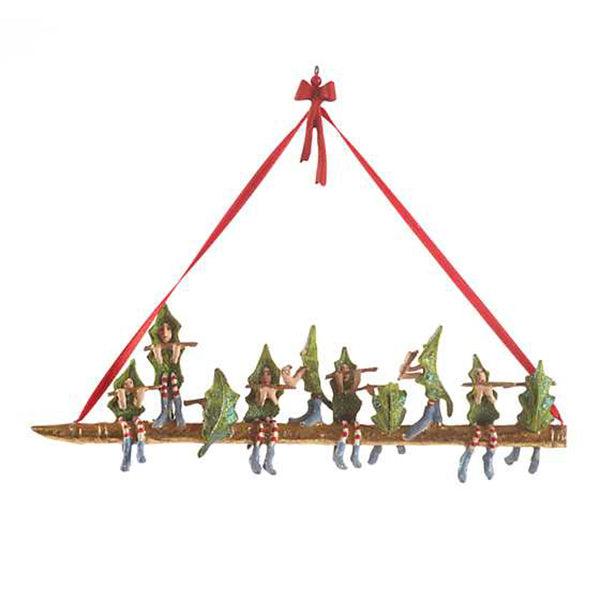 12 Days 10 Pipers Piping Ornament by Patience Brewster Quirks!