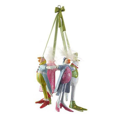 12 Days 4 Calling Birds Ornament by Patience Brewster Quirks!