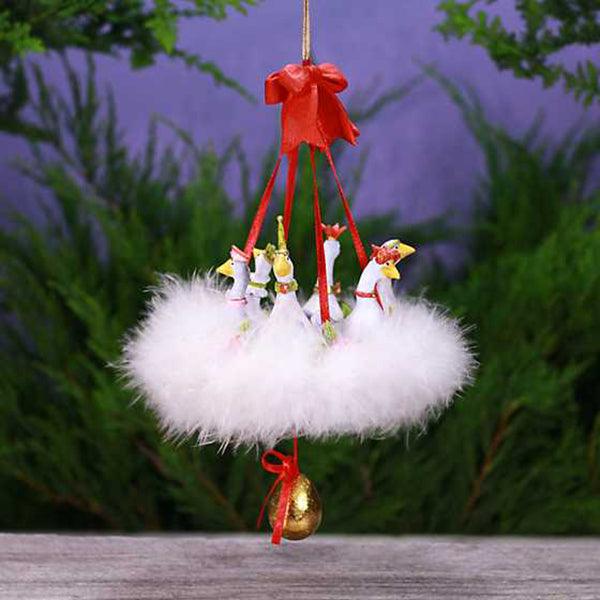 12 Days 6 Geese a-Laying Ornament by Patience Brewster Quirks!