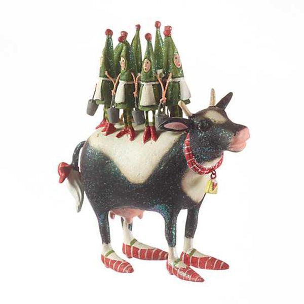 12 Days 8 Maids a-Milking Ornament by Patience Brewster Quirks!