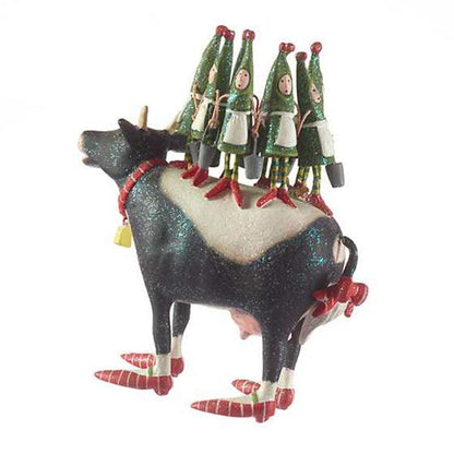 12 Days 8 Maids a-Milking Ornament by Patience Brewster Quirks!