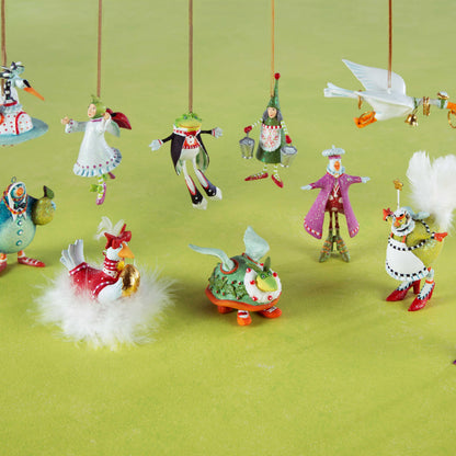 12 Days MINI Ornaments by Patience Brewster SOLD INDIVIDUALLY