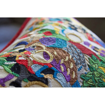 12 Days of Christmas Hand-Embroidered Pillow Quirks!