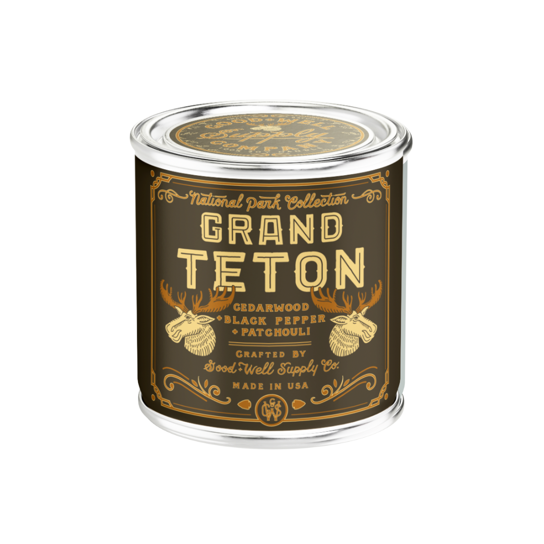 Grand Teton National Park Candle Good & Well Supply Co.