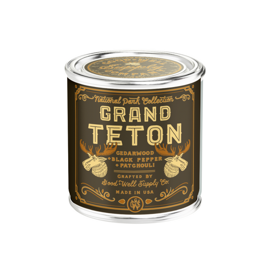 Grand Teton National Park Candle Good & Well Supply Co.