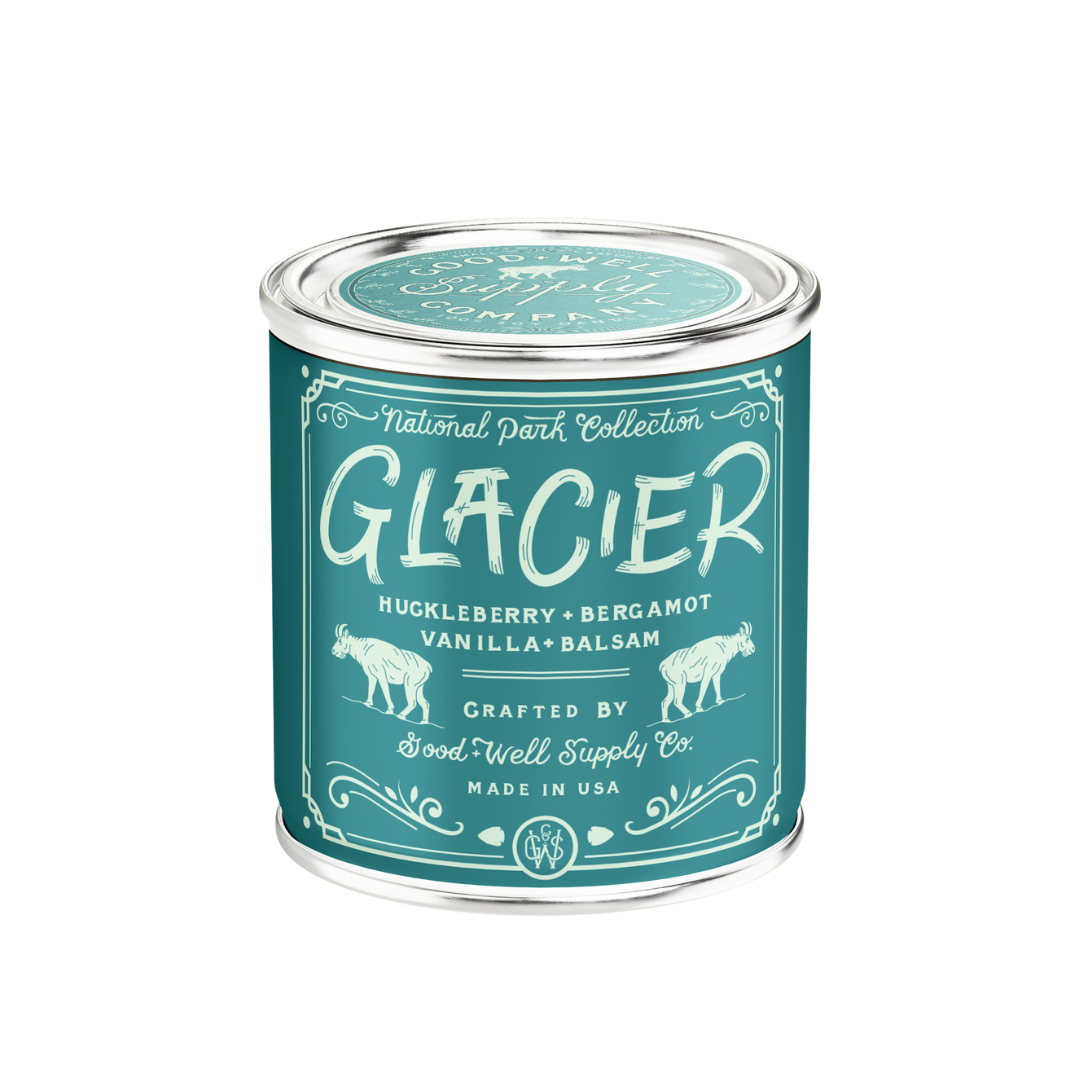 Glacier National Park Candle Good & Well Supply Co.