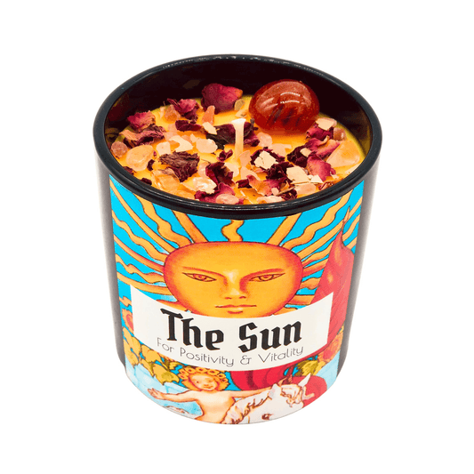 The Sun Tarot Candle Energy Wicks