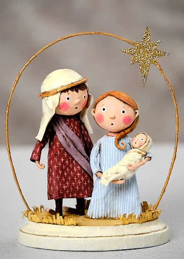 A Child is Born Nativity Figurine by Lori Mitchell Quirks!