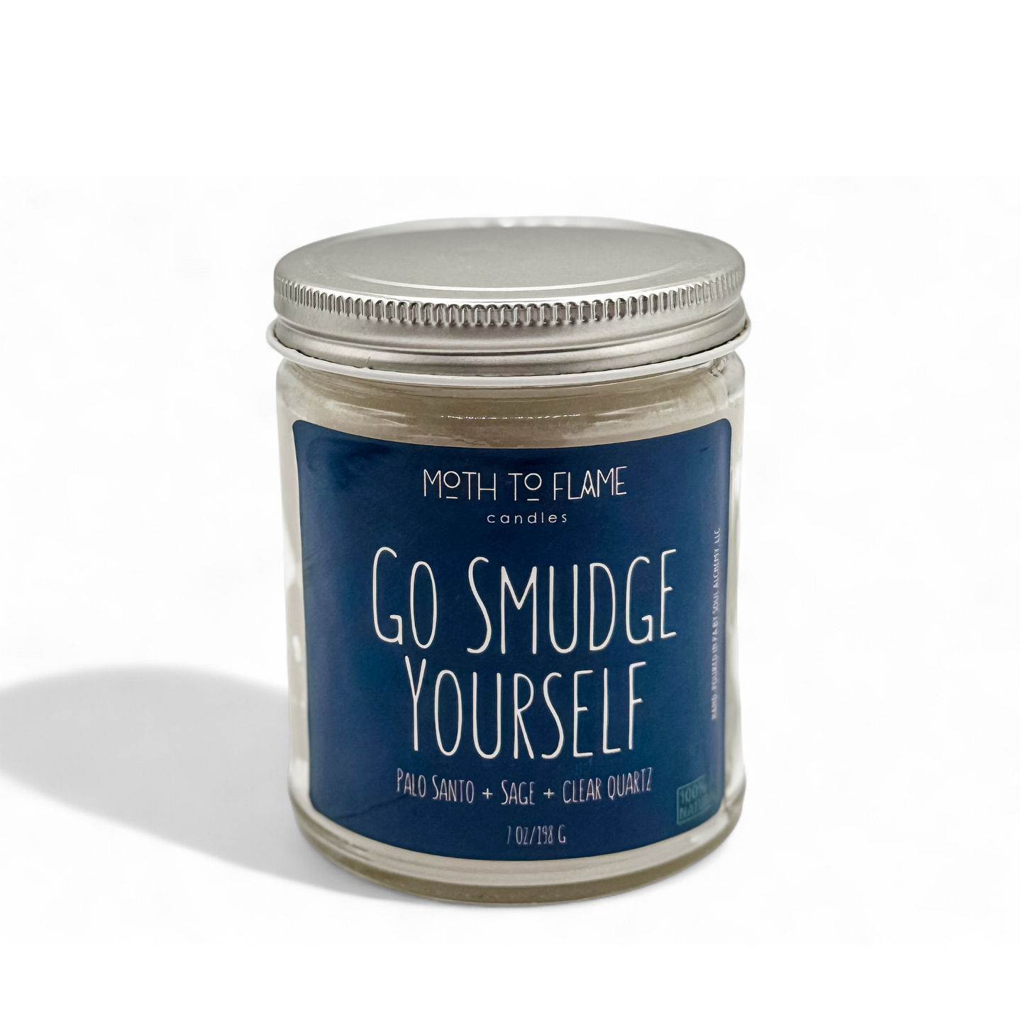 Go Smudge Yourself – 7 oz Candle Moth to Flame Candles