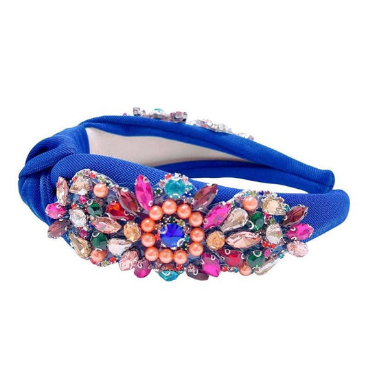 Stunning Gem Headband - Royal Blue Quirks!