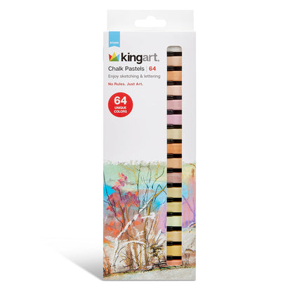 Chalk Pastels 64 pc