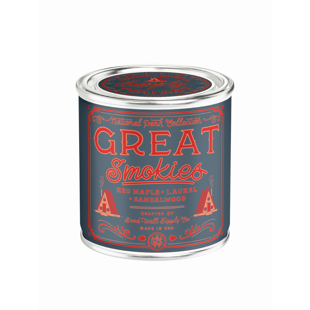 Great Smokies National Park Candle Good & Well Supply Co.