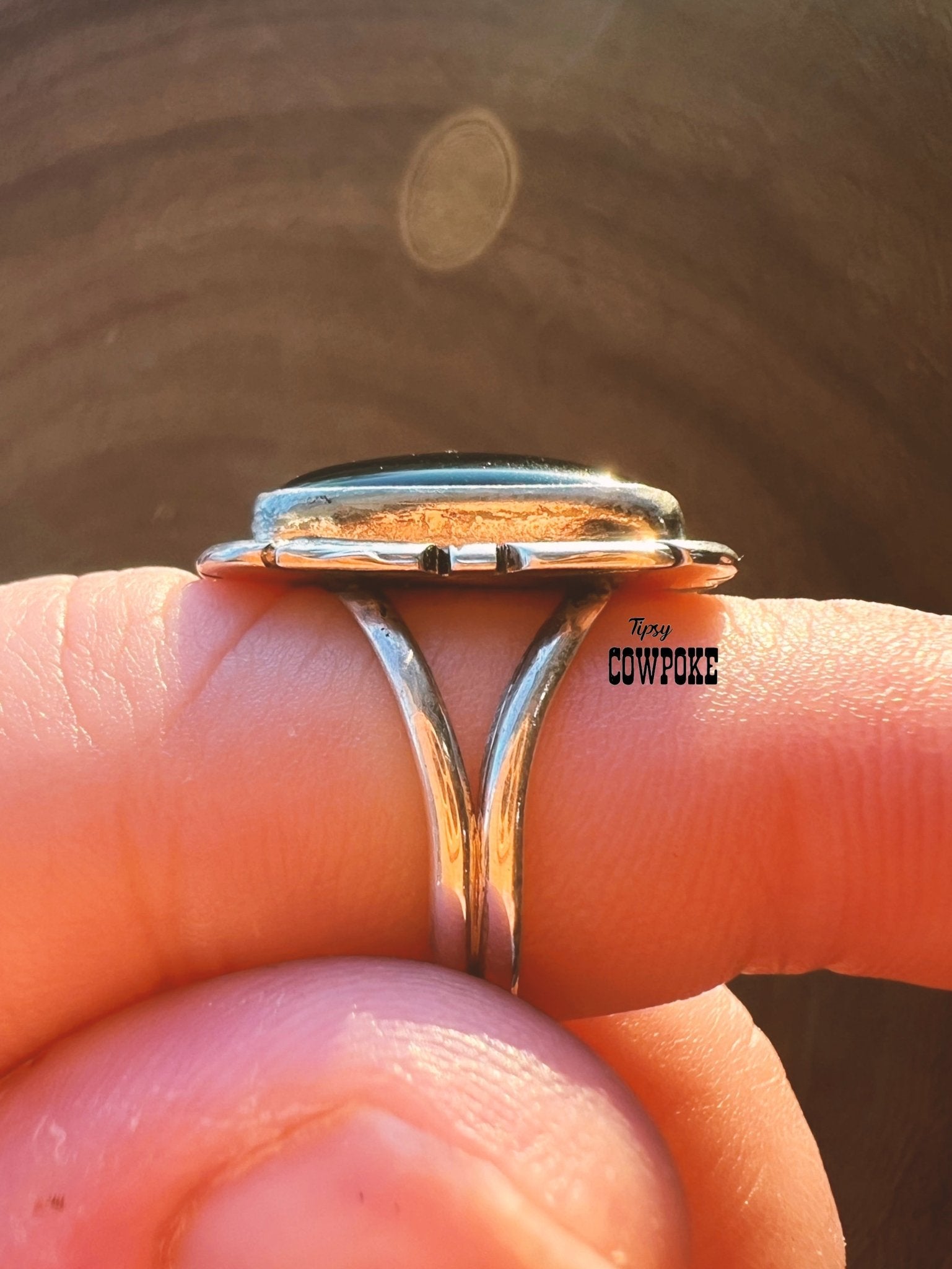 Black Onyx Rectangle Size 6&6.5 Ring - Creative Freedom Collective