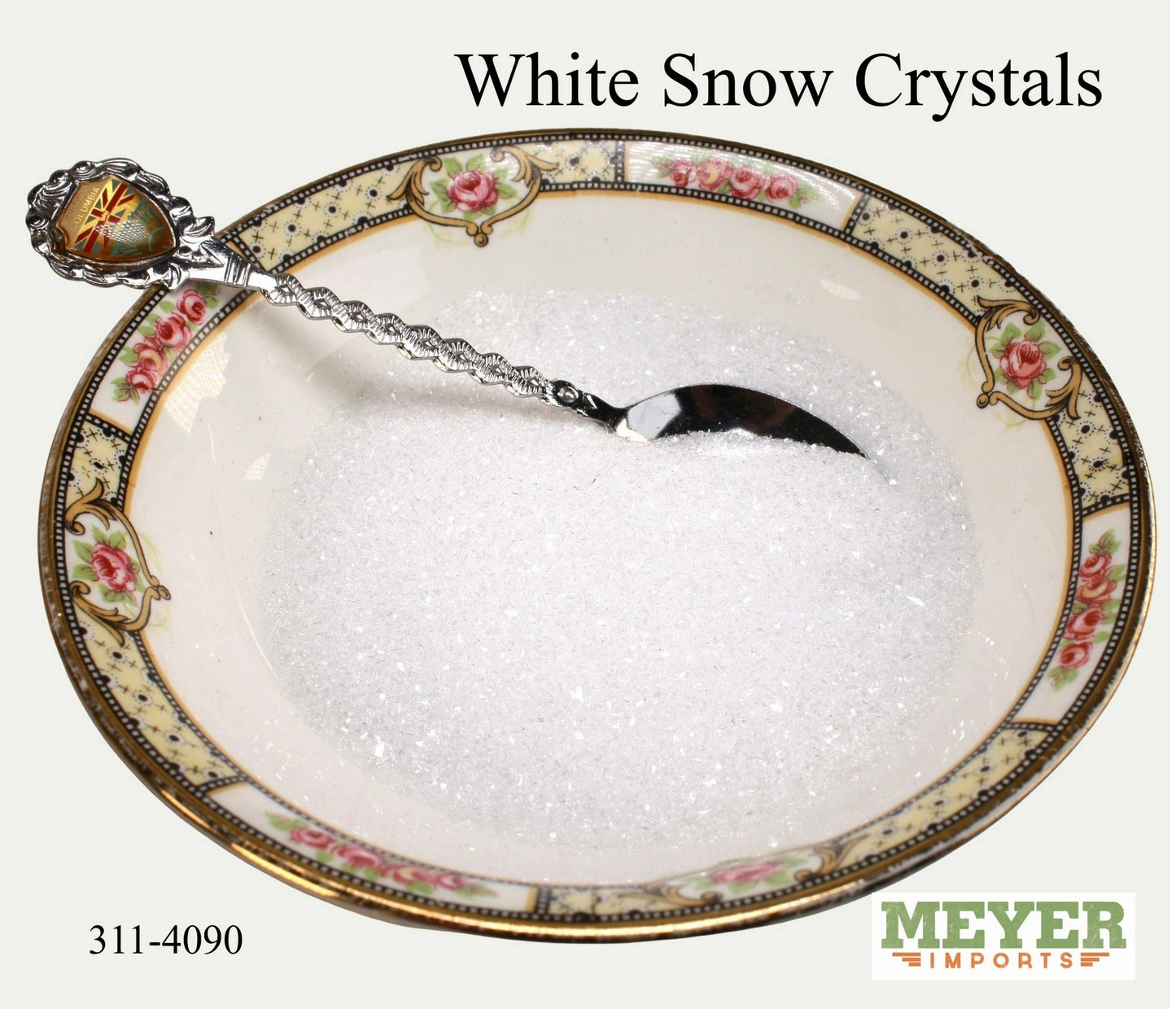 Snow White Icey German Glass Glitter Set - 3 Jars Quirks!