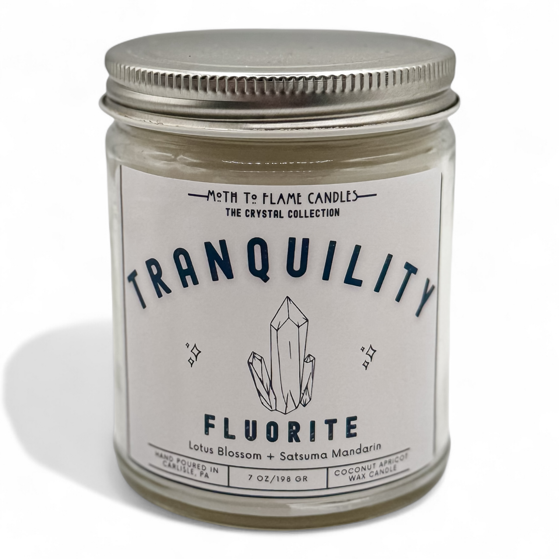 Tranquility – 7 oz Candle Moth to Flame Candles