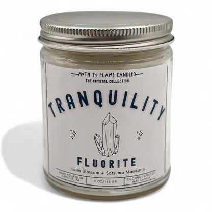Tranquility – 7 oz Candle Moth to Flame Candles