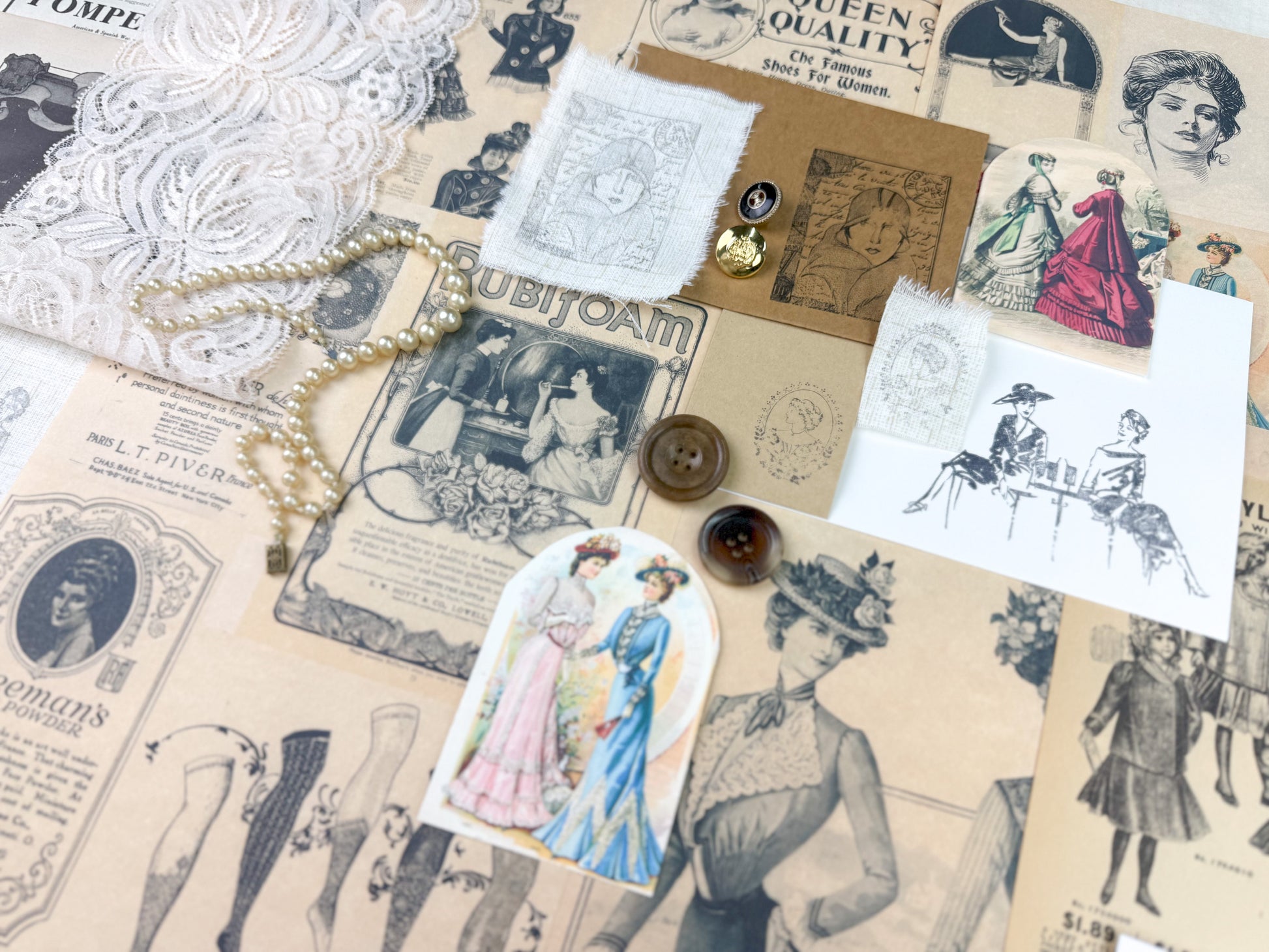 Fashion Ephemera Kit A House of Books
