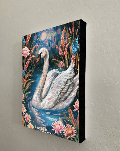 Serenity Swan Print