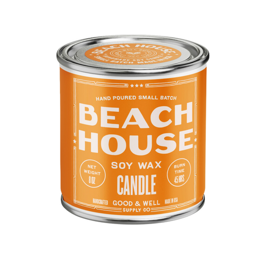 Beach House Happy Place Candle Good & Well Supply Co.