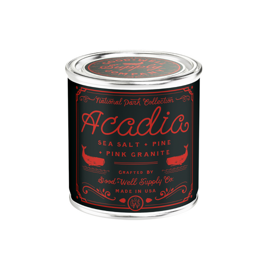 Acadia National Park Candle Good & Well Supply Co.