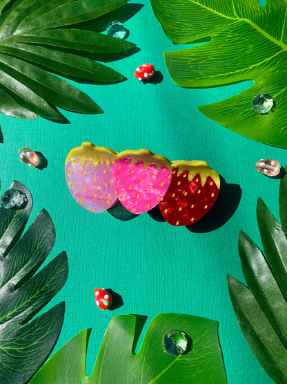 Very Berry Acetate Hair Claw Quirks!