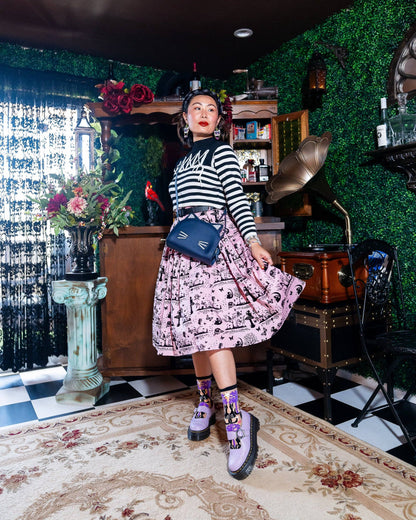 Nocturnal Cats Sheer Crew Sock Quirks!