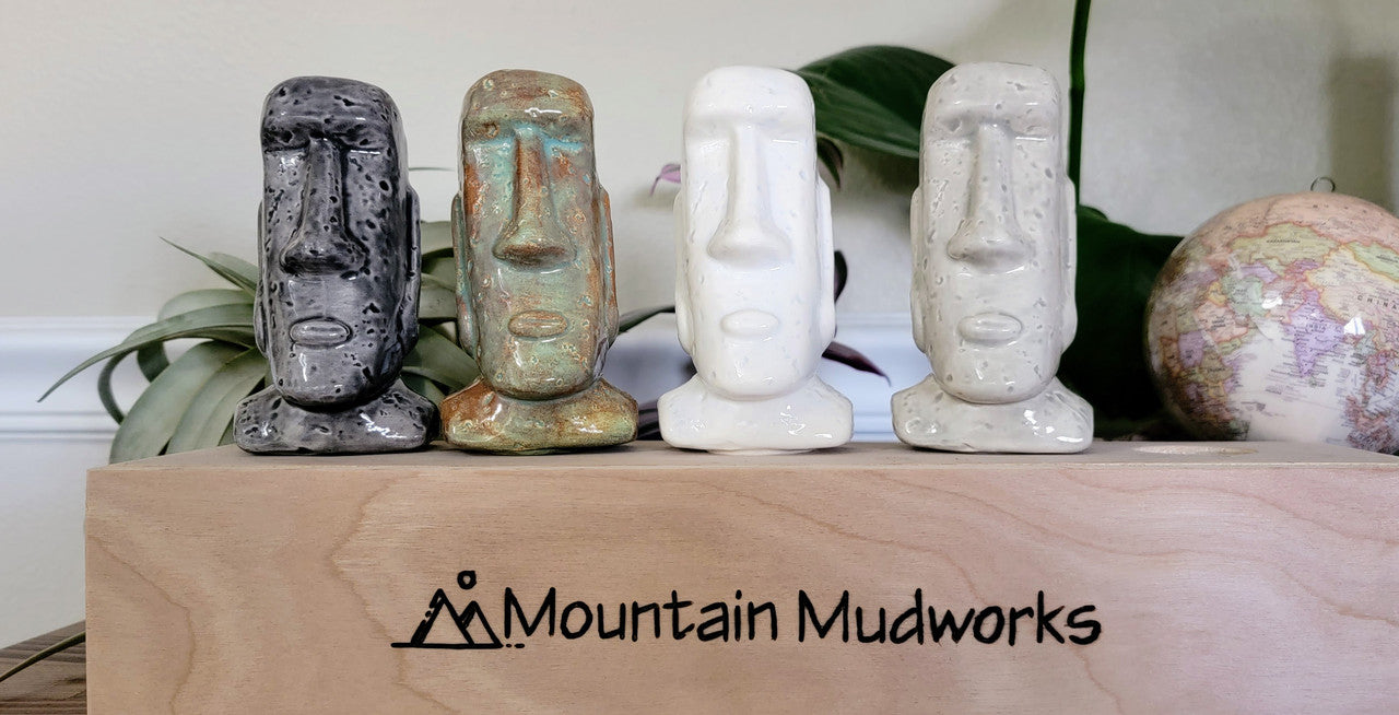 Moai Watering Spike Mountain Mudworks