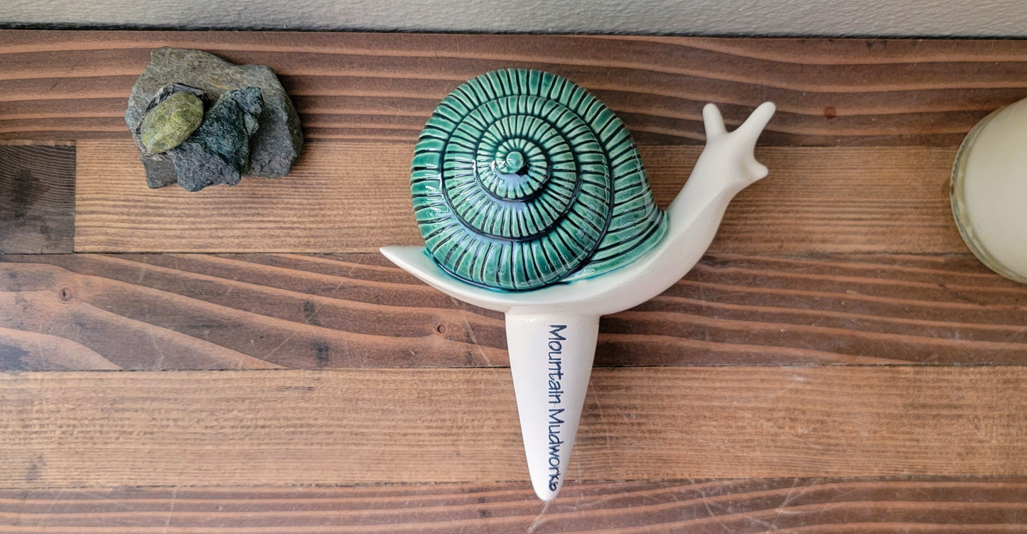 Snail Watering Spike Mountain Mudworks