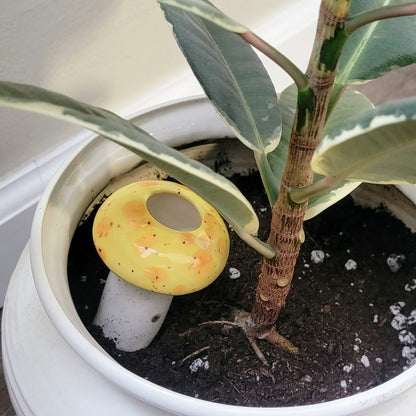 Medium Mushroom Watering Spike Mountain Mudworks