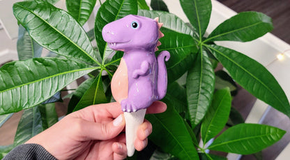 Dinosaur Watering Spike Mountain Mudworks