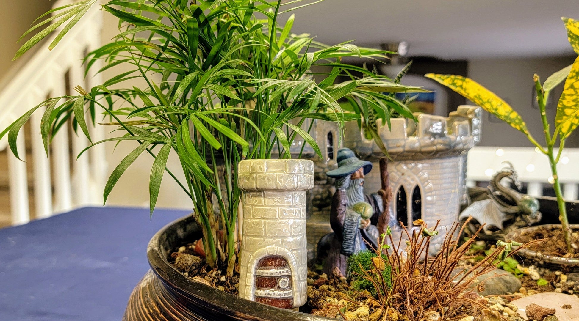 Small Turret Castle Watering Spike Mountain Mudworks