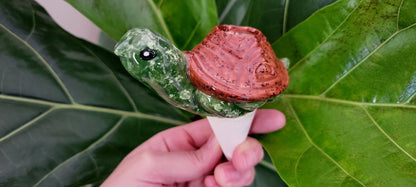 Turtle Plant Watering Spike Mountain Mudworks