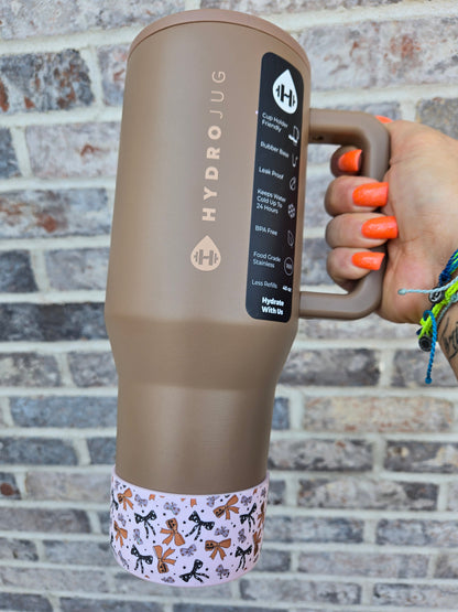 Pumpkin Shortcake Silicone Boot Bumper Sleeve for tumblers