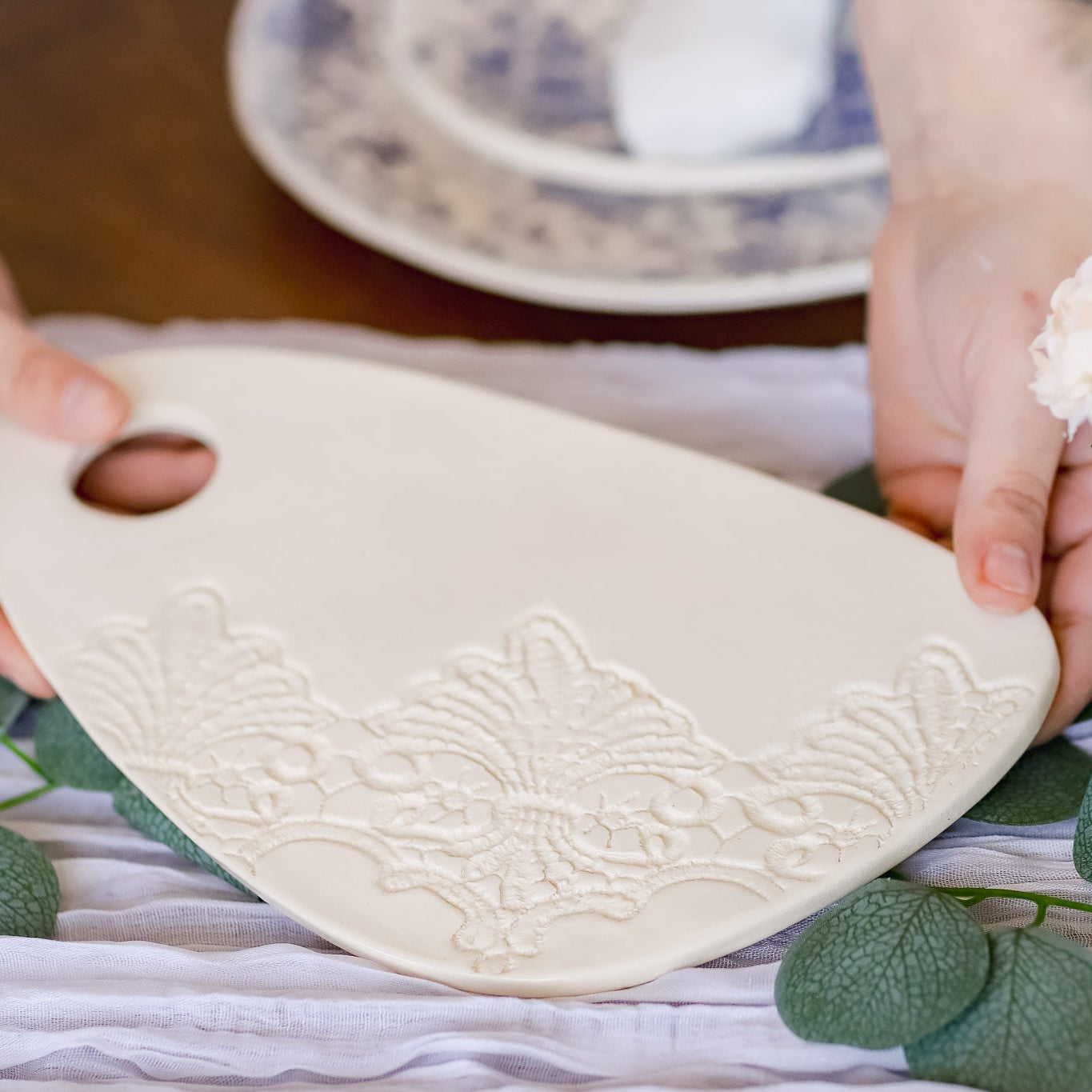 Ceramic Cheese Borad prodigalpottery