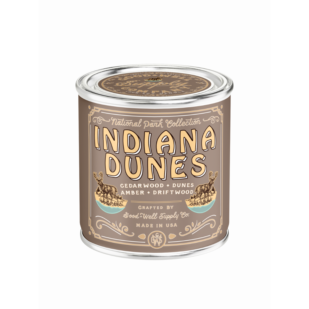 Indiana Dunes National Park Candle Good & Well Supply Co.