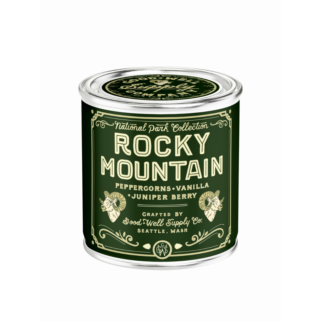 Rocky Mountain National Park Candle Good & Well Supply Co.