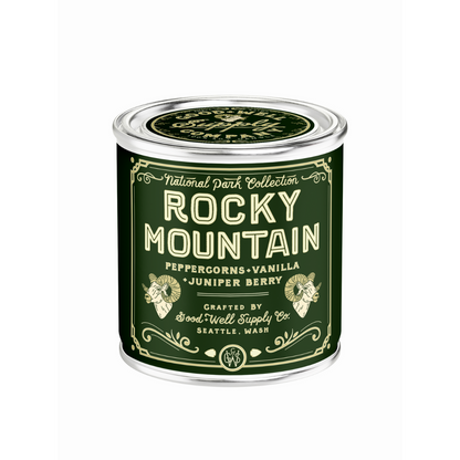 Rocky Mountain National Park Candle Good & Well Supply Co.