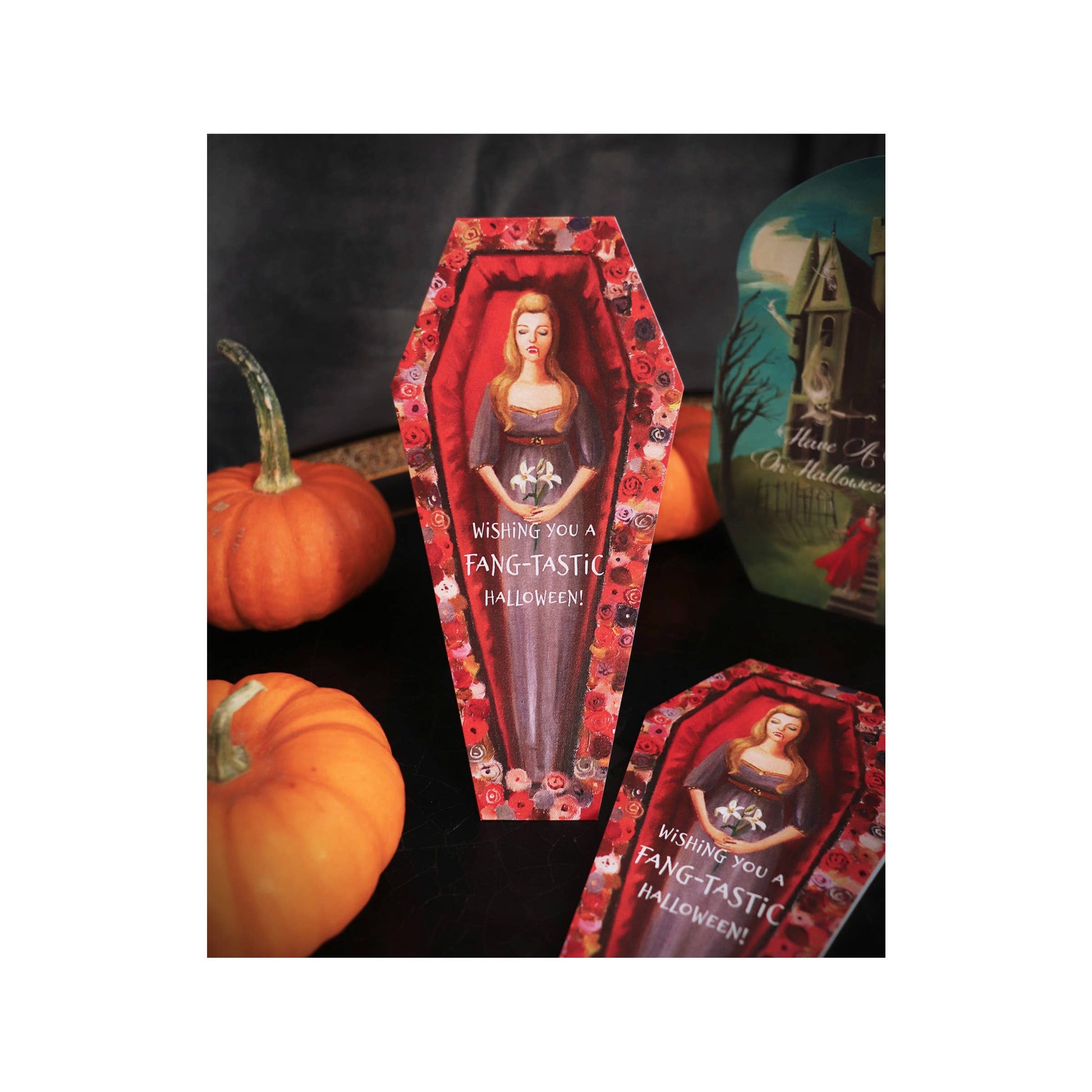 Fang-tastic Halloween Die Cut Card Quirks!