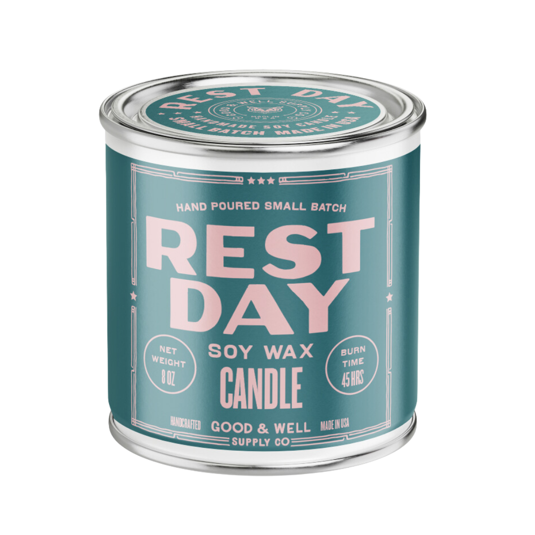 Rest Day Happy Place Candle Good & Well Supply Co.