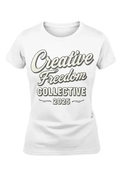 Create Freedom 2025: Vintage Vibes - Women's Standard T-Shirt Creative Freedom Collective