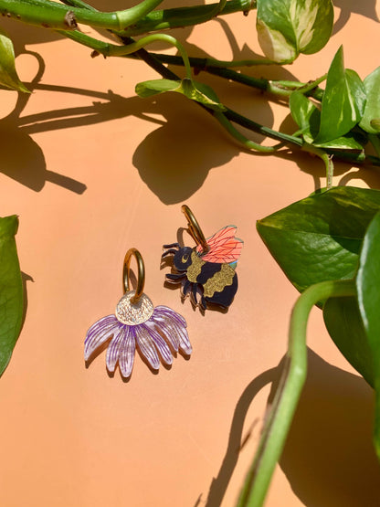 Bee and Flower Acrylic Earrings Quirks!
