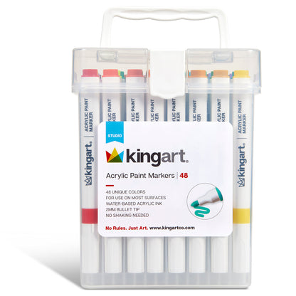 Acrylic Paint Markers - 48 Count