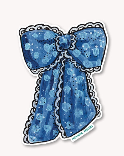 Blue Ribbon Sticker