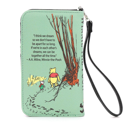 Winnie the Pooh Book Wallet Wristlet Quirks!
