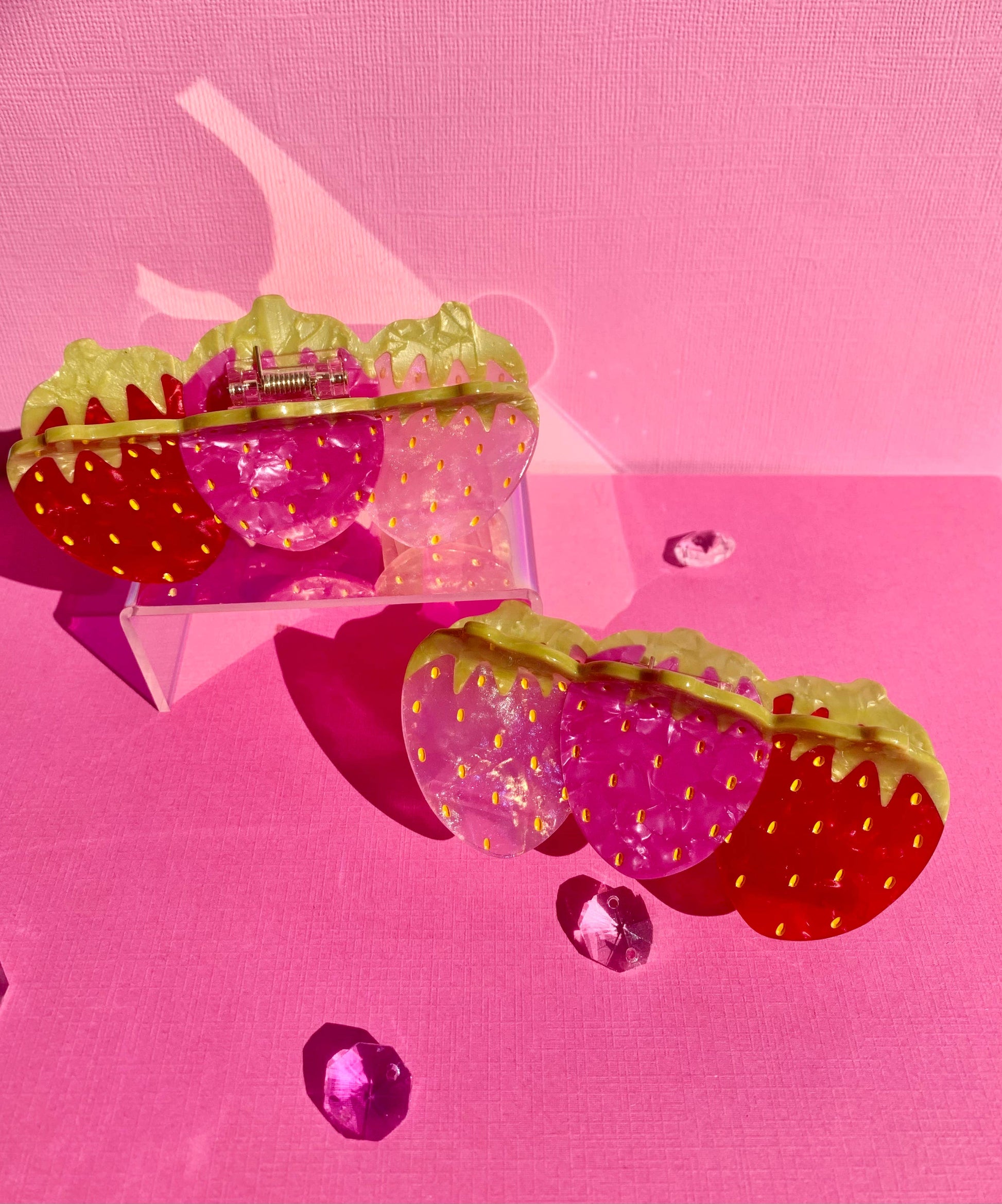 Very Berry Acetate Hair Claw Quirks!