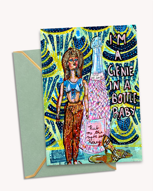 Genie - Greeting Card / Fine Art Print