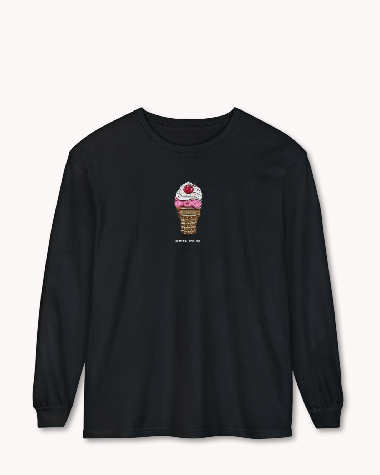 Strawberry Cone Long Sleeve T-Shirt