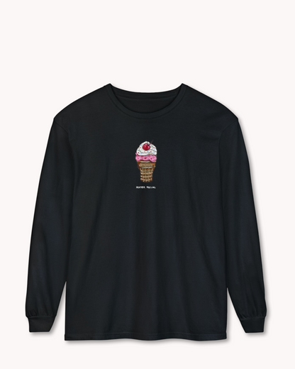 Strawberry Cone Long Sleeve T-Shirt