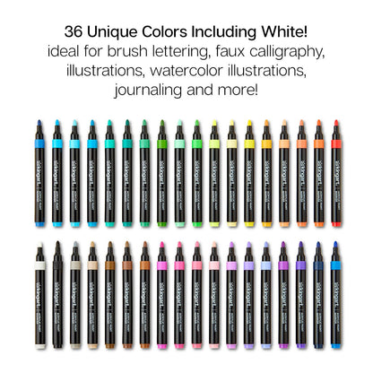 Acrylic Paint Markers - 36 Colors - Creative Freedom Collective